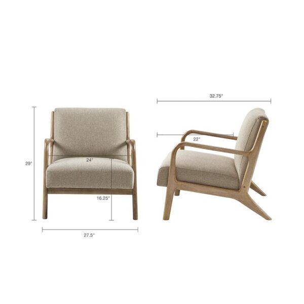 Upholstered Lounge Chair - Image 4
