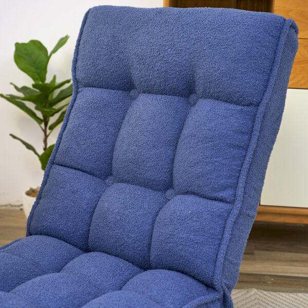 Single sofa reclining chair Japanese chair lazy sofa tatami balcony reclining chair leisure sofa adjustable chair - Image 8