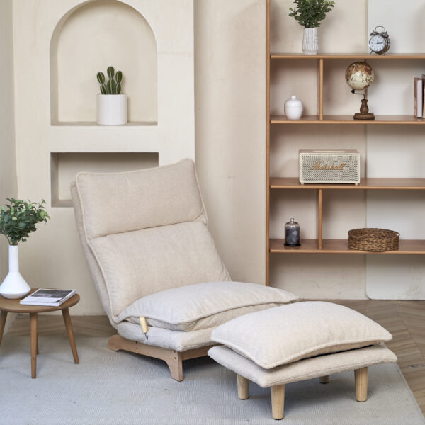 Lazy sofa balcony leisure chair bedroom sofa chair foldable reclining chair leisure single sofa functional chair - Image 8
