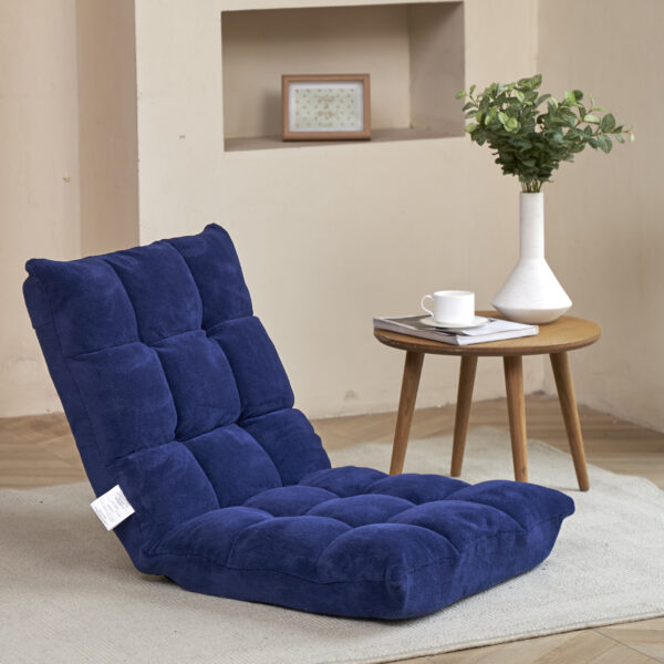 Modern Folding Lounge Chaise for Living Room and Bedroom,5 Reclining Position, djustable Foldable Modern Leisure Sofa  Video Gaming Sofa - Image 2