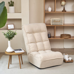 Single sofa reclining chair Japanese chair lazy sofa tatami balcony reclining chair leisure sofa adjustable chair
