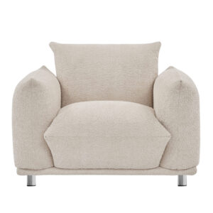 Sherpa Accent Chair Single Sofa 42″W Accent Chair for Bedroom Living room Apartment